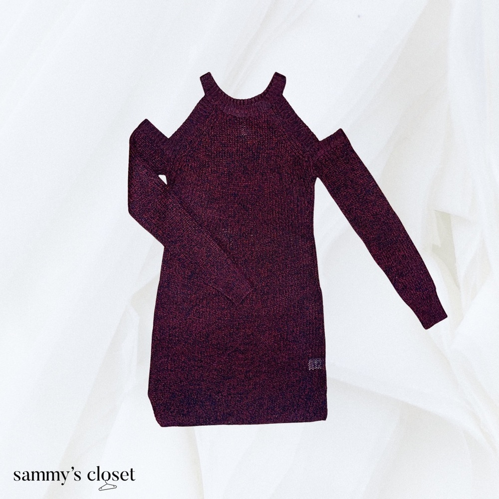 KNIT SWEATER DRESS